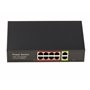 KALEA-INFORMATIQUE Switch Gigabit Ethernet pour Alimentation distante PoE PoE+ 30W avec 8 Ports RJ45 Descendants et 2 Ports Mont