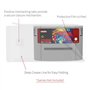 Link-e : 20 X Boitier de Protection en Plastique Compatible avec Cartouche de Jeu sur Console Super Nintendo SNES