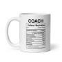 L'Esprit Des Anges Tasse-Mug Coach Valeur Nutritive - Idée Cadeau Humour Original Anniversaire
