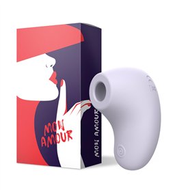 Mon Amour - Sextoy Succion Intime - 3 Vitesses et 7 Fréquences de Succion - Silicone Hypoallergénique - Étanche IPX7 - Recharge