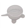 Couvercles en silicone transparent pour pots en verre de yaourtière SEB Multidélices - Durables, étanches, hygiéniques et polyva