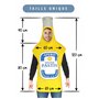 Tralala Fêtes® Déguisement Adulte Mister Pastis – Costume Rigolo en forme de Bouteille de Pastis pour Anniversaire / Halloween /