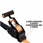 LODD - Sangles à Cliquet Automatique 3,2 m x 25 mm avec Valise de Transport – Résistance Max 700 kg, Certifiées EN12195-2. (Lot