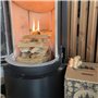 Le Bouscatier Bois de Chauffage pour cheminée poêle Four Pizza cuisinières Barbecue Charbon et brasero. 20L Bois séché hêtre chê