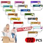 Étiquettes Expédition déménagement Autocollants préimprimées 16 models avec code couleur adhésives | fragile attention pour car