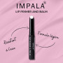 Impala Lip Primer Baume Imperméable | Base à lèvres transparente | Base hydratante pour les lèvres | 2.5 g