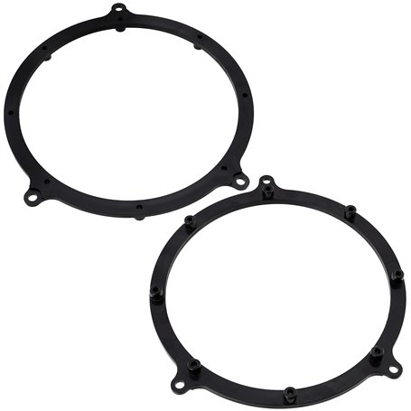 AERZETIX - C11589 - Lot de 2 Adaptateurs de Haut-parleurs Ø165 mm - côté de Montage: portière arrière - Compatible avec A3