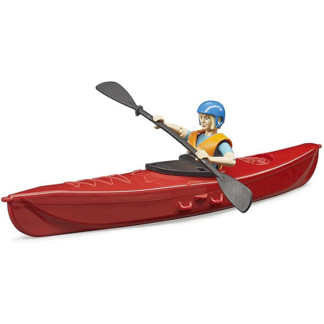 bruder 63155 - bworld Kayak avec figurine