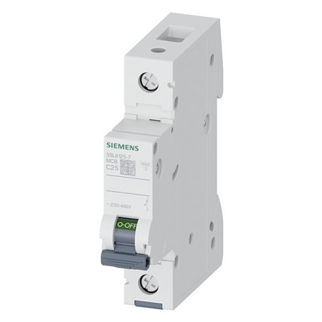 Siemens - Disjoncteur de ligne 1P 25A