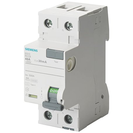 Siemens 5sv.class Un commutateur différentiel