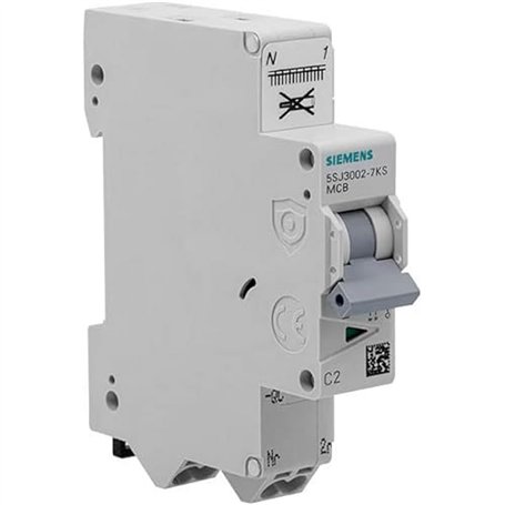 Disjoncteur Auto P+N 2A