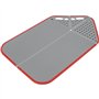 Westmark 62192270 Planche à découper pliable en plastique 3 en 1 Gris/rouge