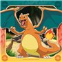Ravensburger - Puzzle Enfant - Lot de 3 Puzzles 49 pièces - Pikachu, Dracaufeu et Evoli/Pokémon - Fille ou garçon dès 5 Ans - Pu