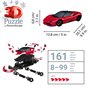 Ravensburger - Puzzle 3D Véhicules - Ferrari SF90 Stradale avec Grille de Construction - A partir de 8 Ans - 108 pièces numéroté