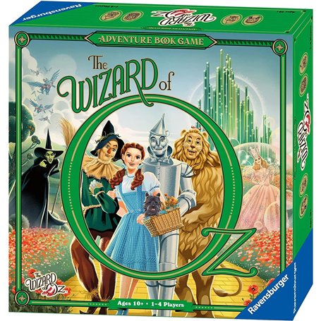 Ravensburger Livre d'aventure The Wizard of Oz – Jeux de société de stratégie familiale pour Enfants et Adultes à partir de 10 A