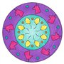 Ravensburger 29704 - Mandala Designer - Mini - Dessin - Loisir créatif - Kit voyage - Pochoir - Licorne - Unicorn - Activité cré
