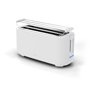Clatronic® Grille-pain 4 tranches | avec fonction décongélation/réchauffage/arrêt rapide | avec support pour petits pains | blan