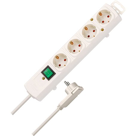 Brennenstuhl Multiprise 4 voies Comfort-Line Plus (avec prise plate