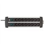 Brennenstuhl 1391000916 - Base múltiple Premium-Alu-Line Technics Con 2 y 3 interruptores (16 Tomas) Multicolore
