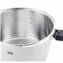 Fissler Vitaquick Premium Autocuiseur (6 l, 22 cm) Marmite À Pression En Acier Inoxydable, 2 Niveaux De Cuisson, Fabrication En 
