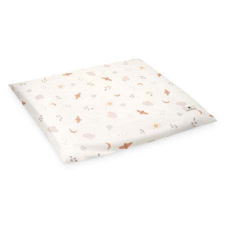 Julius Zöllner Housse pour matelas à langer en coton bio – Organic Night & Day Taille 85/75 cm