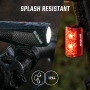 SIGMA - Buster 400 / RL 80 Set | Feux Avant et arrière à LED | 400 lumens et 80 lumens | Eclairage vélo Avant et arrière à Piles