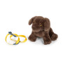 small foot Chien avec Sac et Set de Soins, Jouet Animal Domestique, Enfants àpartir de 2 Ans, 12600