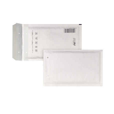 AirPro sac à bulles taille W11 (100 x 165 mm) autocollant blanc 80 g FSC lot de 200