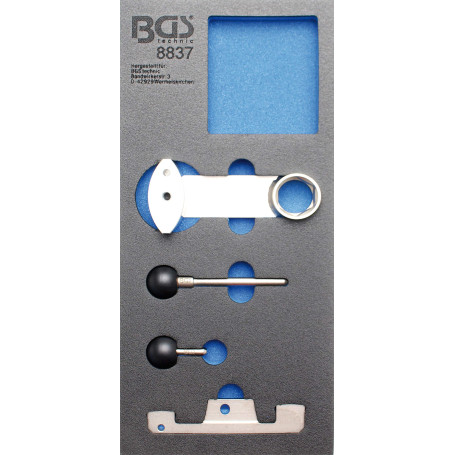 BGS 8837 | Insert de servante d'atelier 1/3 : Coffret de calage | pour Porsche 911 (996/997)