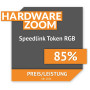 Speedlink Token Bluetooth - Enceinte PC pour Ordinateur, Haut Parleur Gamer, Jack 3,5 mm et Bluetooth, 6 Modes d'Éclairage RGB, 