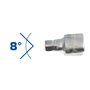 BRILLIANT TOOLS BT022911 Rallonge pivotante 1/2", 50 mm [Powered by KS TOOLS]