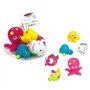 Jamara- Jouet de Bain Animaux Marins 6 pièces, 460616, Multicolore
