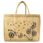 Domelo Panier de courses. Sac de shopping en jute. Grand sac de courses