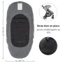 Zamboo Chanceliere Universelle pour Poussette, Siege Auto et Nacelle Bébé - 2 en 1 Nid d'Ange Bebe et Housse Siège, Polaire Douc