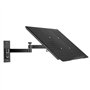 Drall Support Mural Universel - Netbook Tablet PC - Noir - avec Plaque d'adaptation pour Ordinateur Portable Plateau d'adaptatio