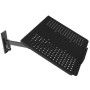 Drall Support Mural Universel - Netbook Tablet PC - Noir - avec Plaque d'adaptation pour Ordinateur Portable Plateau d'adaptatio