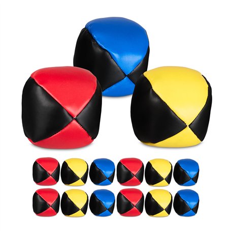 Relaxdays Balles de jonglage