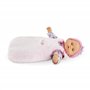 Corolle - Turbulette Peluche Rose, Accessoire, pour Poupon 30cm, dès 18 Mois, 9000111150