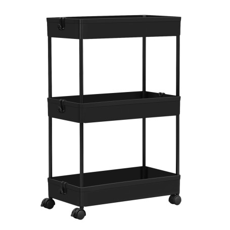 Klihome Chariot de Rangement 3 Niveaux