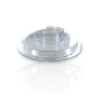 DL-pro Couvercle anti-éclaboussures pour robot de cuisine Kenwood Chef KW716198 31227 Ø 244 mm pour robot de cuisine KM2 KM3 KM4