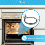 DL-pro Élément chauffant 2100 W 230 V pour Gorenje 229250 Chauffage à air chaud pour four, cuisinière