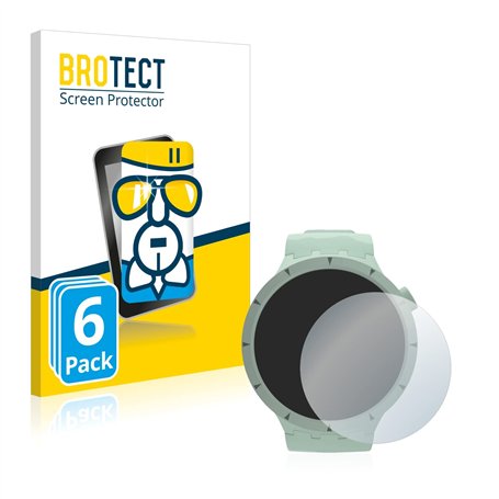 brotect Protection Écran Verre pour Swatch Big Bold Bioceramic (6 Pièces) Film Protecteur Vitre 9H [Anti-Rayures