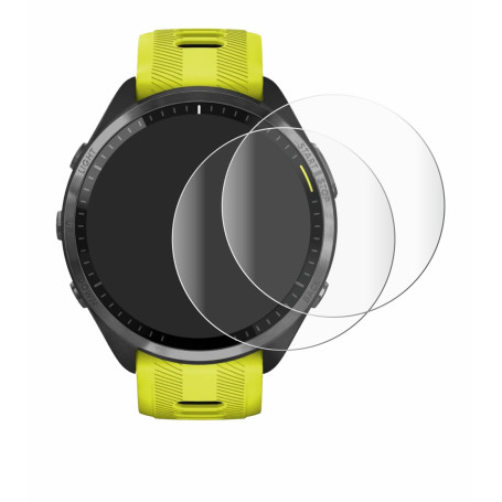 brotect Protection Intégrale 3D Incurvé pour Garmin Forerunner 965 (2 Pièces) - Couverture Complète