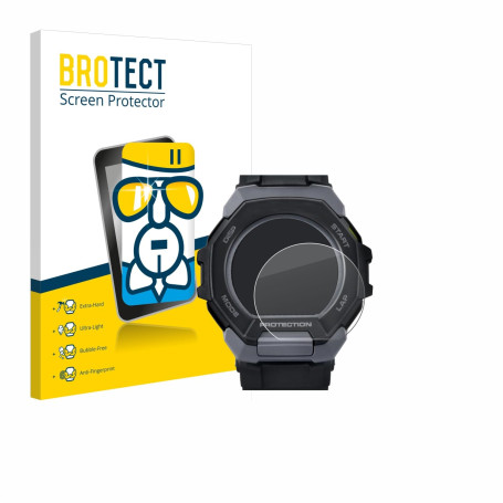 brotect Protection Écran Verre pour Casio G-Shock G-Squad GBD-300 Film Protecteur Vitre 9H [Anti-Rayures
