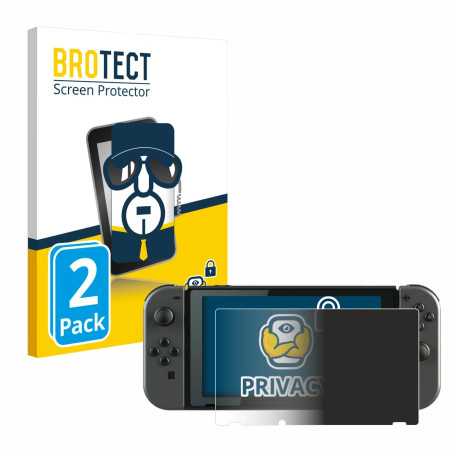 brotect (2 Pièces Protection Anti-Espion pour Nintendo Switch [Anti-Spy