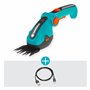Gardena Cisaille à Gazon sans Fil ComfortCut Li :cisaille à Gazon avec Largeur de Coupe de 8 cm, poignée Confort réglable avec A