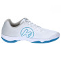 Kempa Mixte Wing 2.0 Chaussures de Handball, Blanc/Bleu, 48 EU