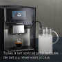 SIEMENS, machine à café à grain entièrement automatique, EQ700, écran iSelect, coffeeWorld, avec Cold Brew et Slow Brew, cappucc