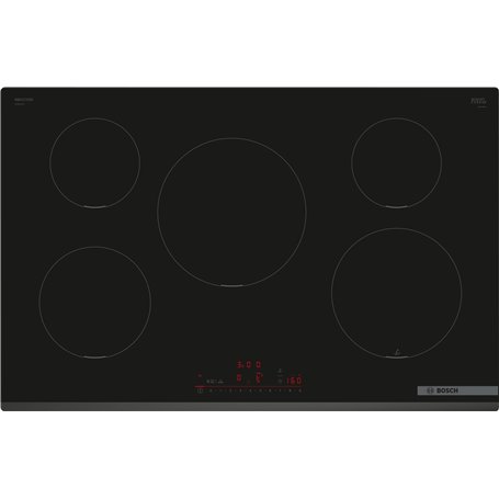 Bosch PIV831HC1E Série 6 - Plaque de cuisson intelligente à induction - 80 cm - Sans cadre - Commande de hotte aspirante - Capte