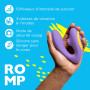 ROMP Reverb Vibromasseur rabbit point G et suceur de clitoris | Sex toy aspirant femme avec vibro puissant | Jouet adulte femme